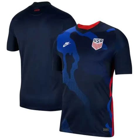 usmnt nike 2020 home stadium breathe replica jersey - white